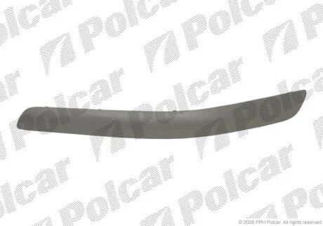 Молдинг бампера прав Polcar 451807-6