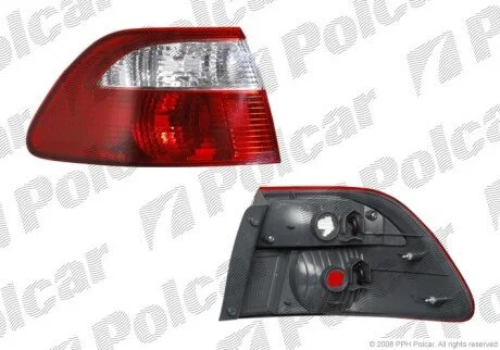 Ліхтар задній ліворуч зовнішній Polcar 451887-E