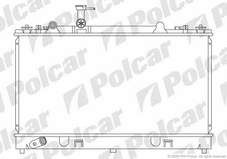 Радіатори охолодження Polcar 451908-3