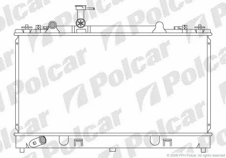 Радиаторы охлаждения Polcar 451908-3