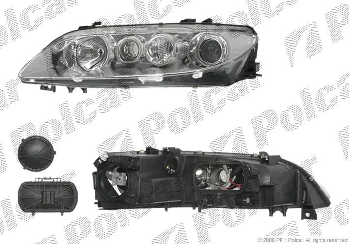 Фара основная левая H1 Polcar 4519090E (фото 1)