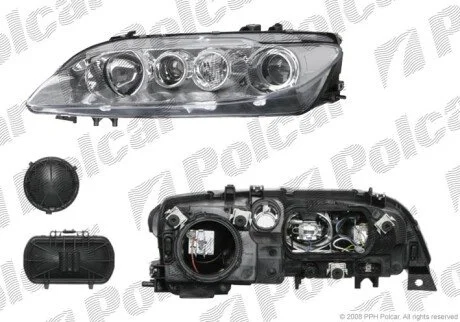 Фара основна ліва H1, H3 Polcar 4519093E