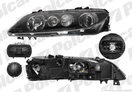 Фара основная левая H1, H3 Polcar 4519097EUA
