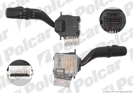 Перемикач підрульовий Polcar 4519PZS1