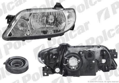 Фара основная левая H4 Polcar 4540092E