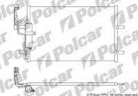 Радіатор кондиціонера (Конденсатор) з осушувачем Polcar 4541K8C1S