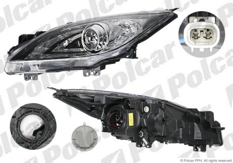 Фара основная Polcar 4542102E