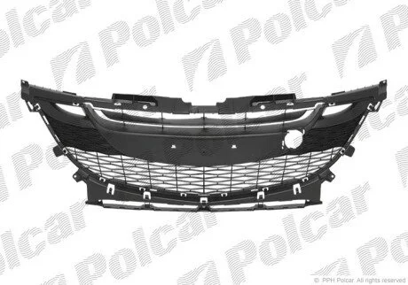 Решетка в бампере Polcar 454227-1
