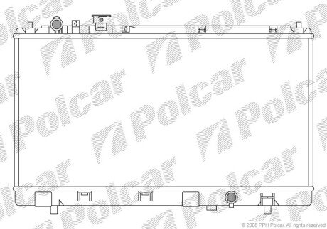 Радіатори охолодження Polcar 455508-2