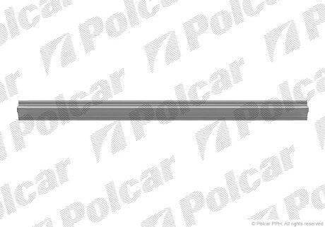 Ремкомплект порога правий Polcar 458042-2