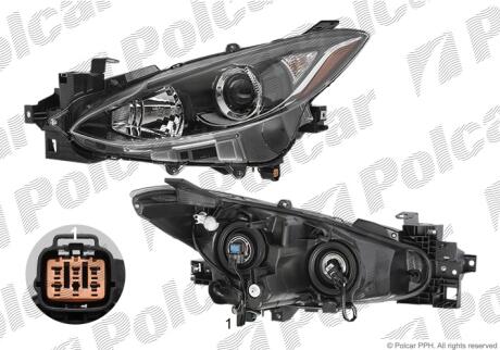 Фара основная Polcar 45C209
