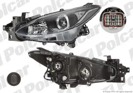 Фара основная Polcar 45C2100E