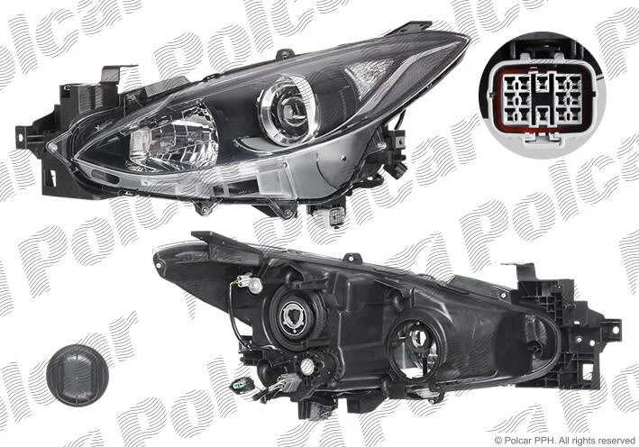 Фара основная Polcar 45C210-E (фото 1)
