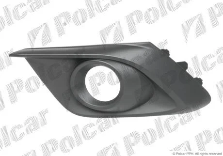 Решітка бампера права Polcar 45C227-4