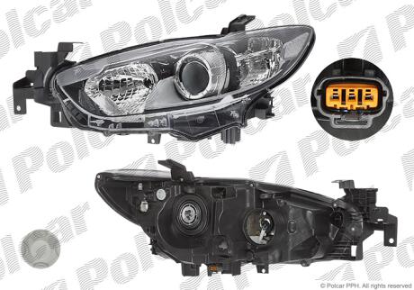 Фара основная Polcar 45D1090E