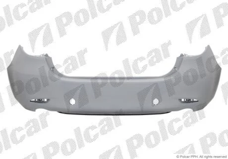 Бампер задній Polcar 45D396