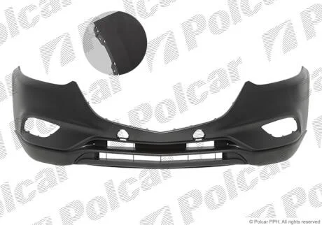 Бампер передній Polcar 45K107-1