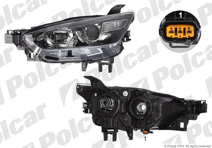 Фара основна Polcar 45L110-E (фото 1)