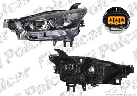 Фара основна Polcar 45L110-E