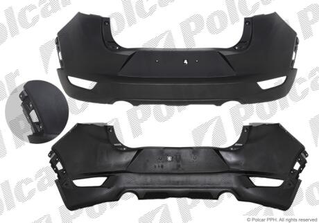 Бампер задній Polcar 45L196UB