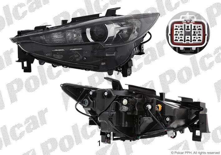 Фара основная Polcar 45X2090E (фото 1)