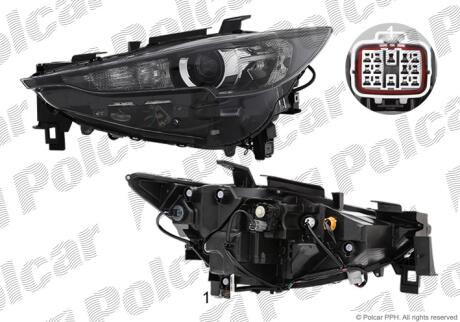 Фара основная Polcar 45X2090E