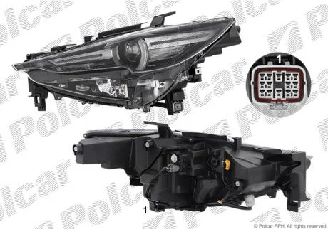 Фара основна Polcar 45X2092E