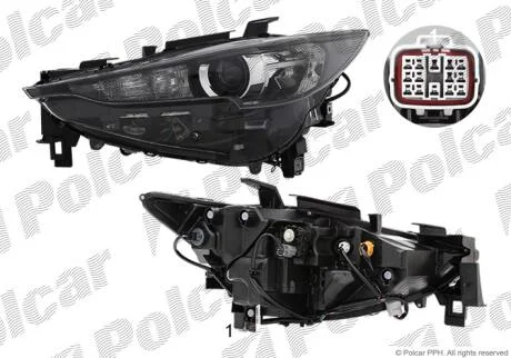 Фара основна Polcar 45X209-E