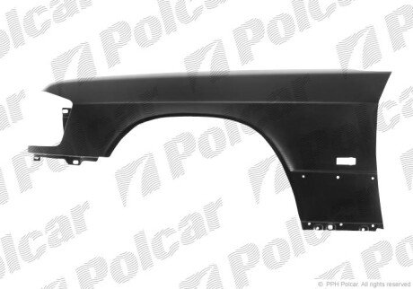 Крило спереду праворуч з отвором для поворотника Polcar 500102-1