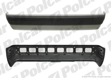Бампер задний Polcar 500196