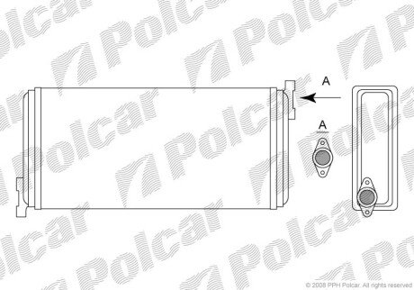 Радіатори обігріву Polcar 5001N8-1