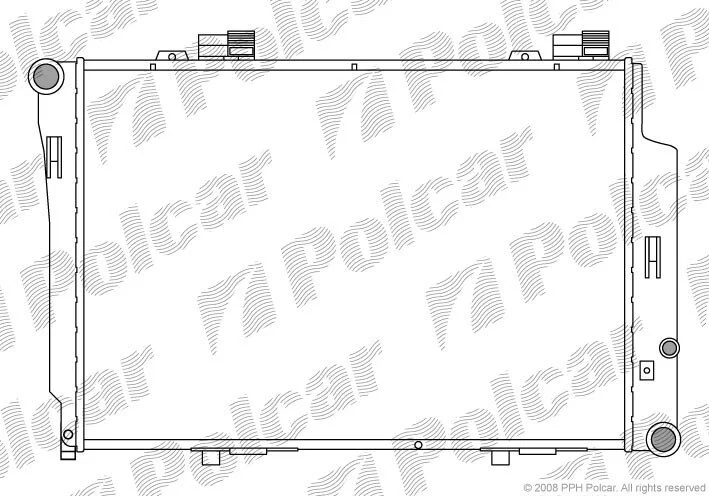Радиаторы охлаждения Polcar 500208-1 (фото 1)