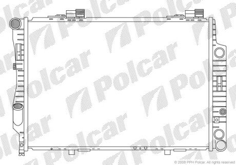 Радіатори охолодження Polcar 500208