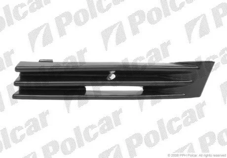 Решетка бампера левая Polcar 500227-1