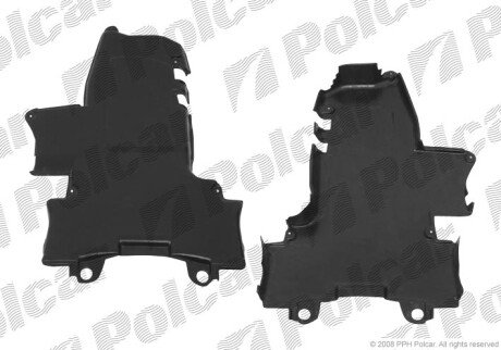 Защита под коробку передач Polcar 500234-8
