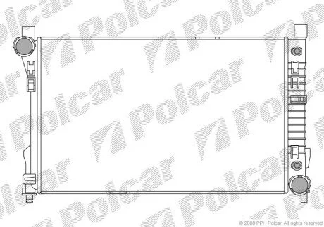 Радіатори охолодження Polcar 500308-5