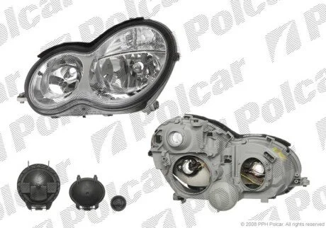 Фара основная правая H7, PY21W, W5W Polcar 5003102U