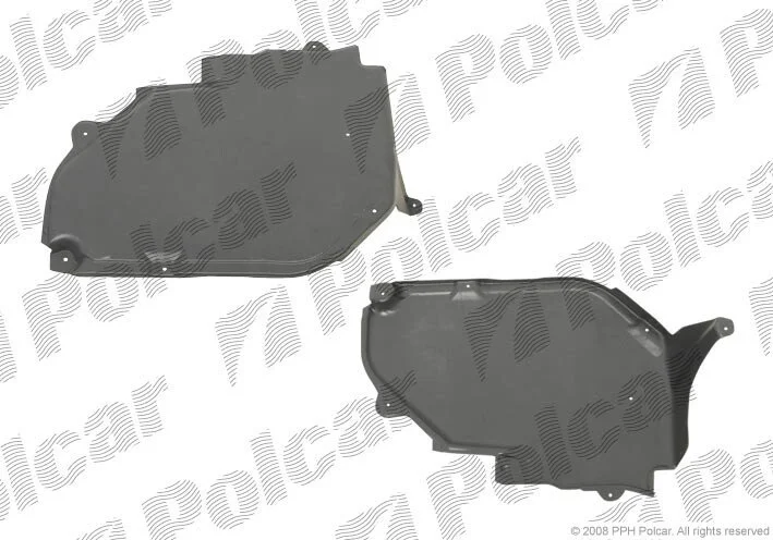 Защита под двигатель левый Polcar 50053481 (фото 1)