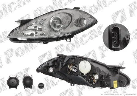 Фара основная правая H7 Polcar 5006103E