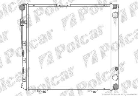 Радіатори охолодження Polcar 50140802