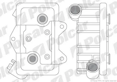 Радиаторы масла Polcar 5014L8-3
