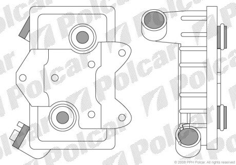 Радиаторы масла Polcar 5014L84X