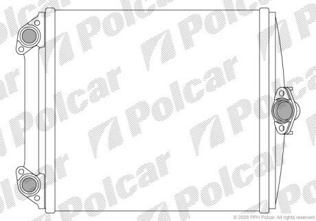 Радиатор отопителя Polcar 5014N8-2