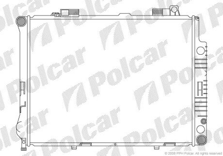 Радіатори охолодження Polcar 501508-5