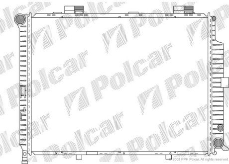 Радіатори охолодження Polcar 501508-7