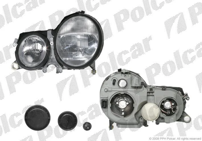Фара основная правая H6W, H7, PY21W Polcar 5015107E (фото 1)