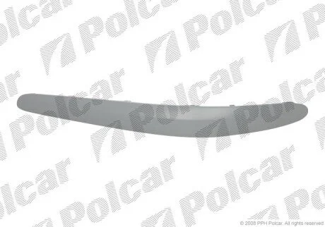 Накладка бампера права Polcar 501607-6
