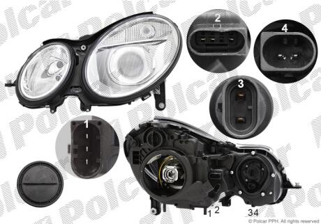 Фара основна Polcar 5016090E