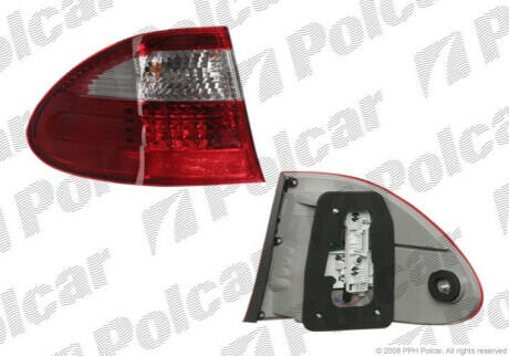 Фонарь задний слева наружный Polcar 5016874E