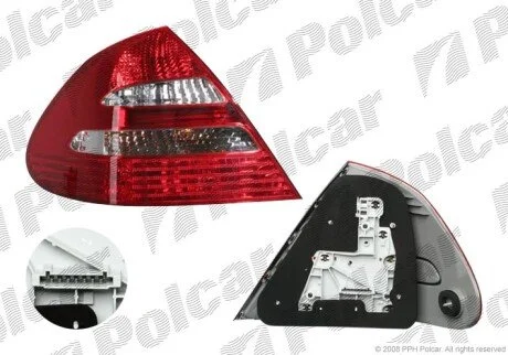 Ліхтар задній праворуч Polcar 501688-X